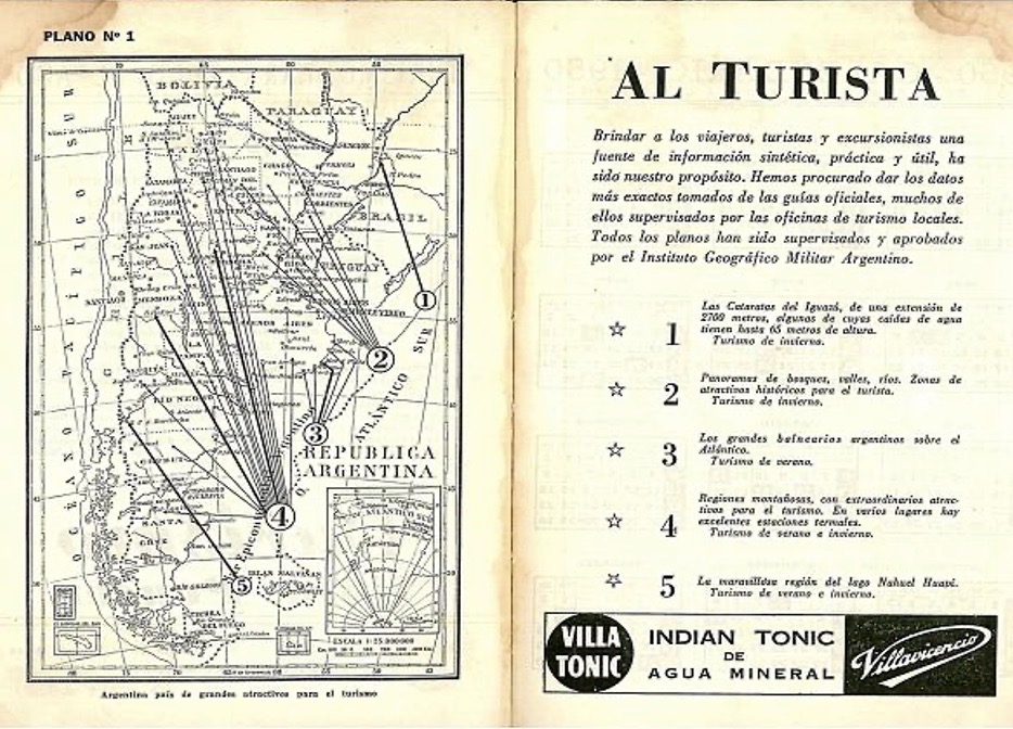 Mapa guía Peuser, 1950, 3